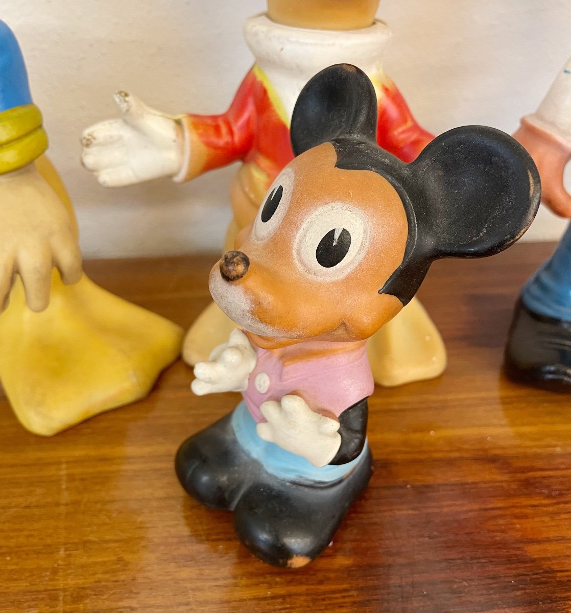 6 Pieces Of Original Disney Figurines From The 60s-photo-4