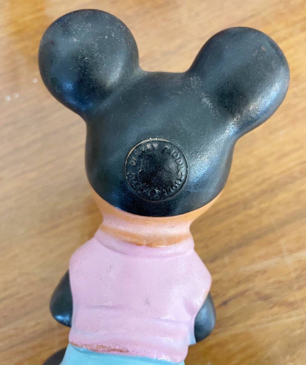 6 Pieces Of Original Disney Figurines From The 60s-photo-5