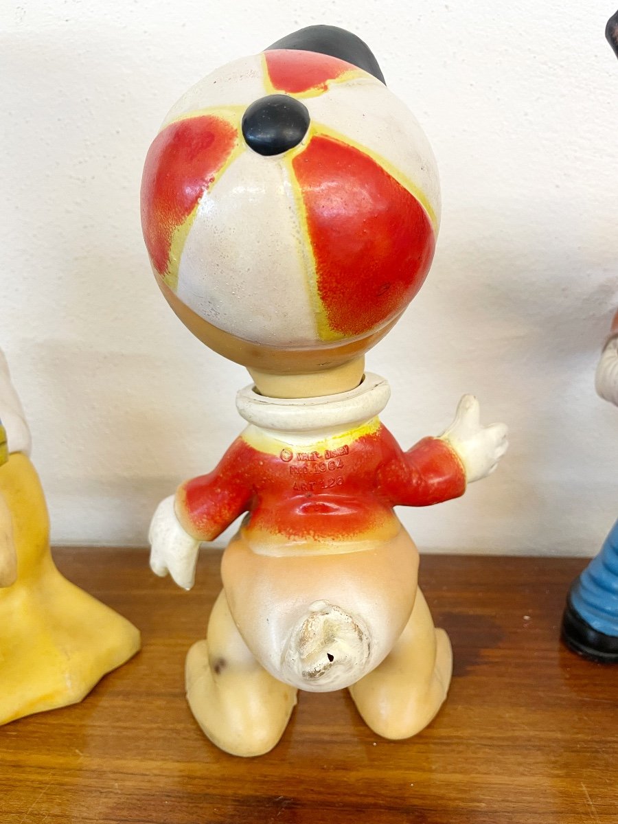 6 Pieces Of Original Disney Figurines From The 60s-photo-6