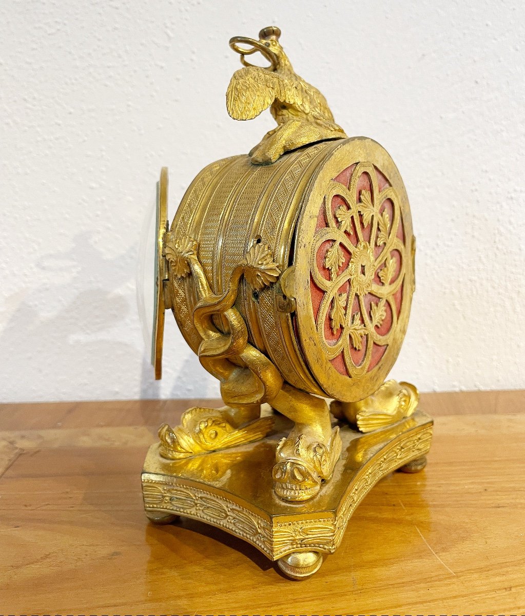 Viennese Empire Alarm Clock-photo-2