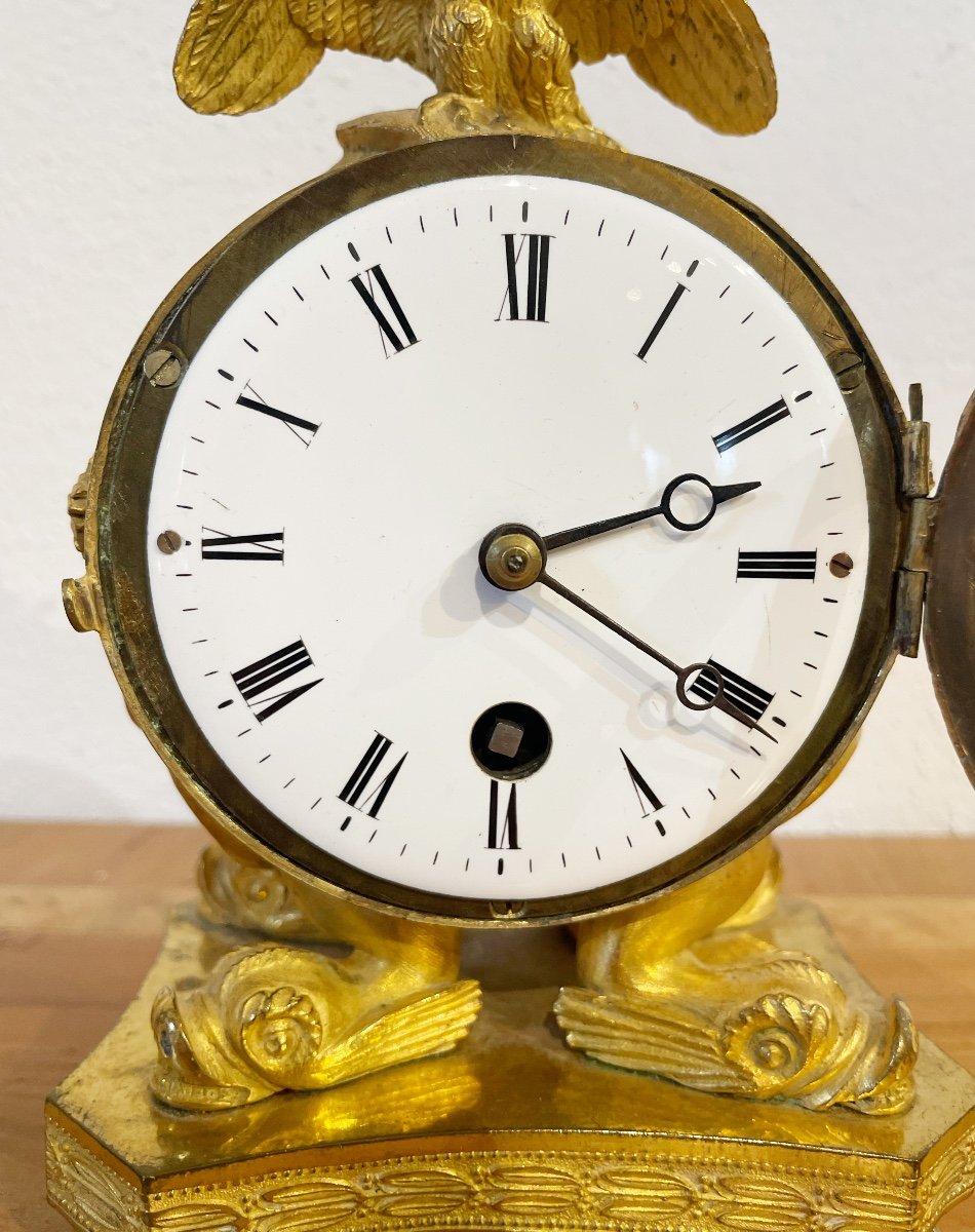 Viennese Empire Alarm Clock-photo-3