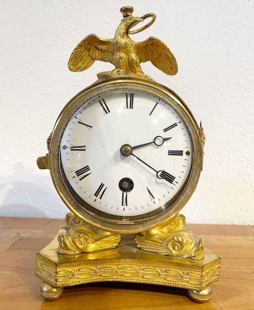 Viennese Empire Alarm Clock-photo-6