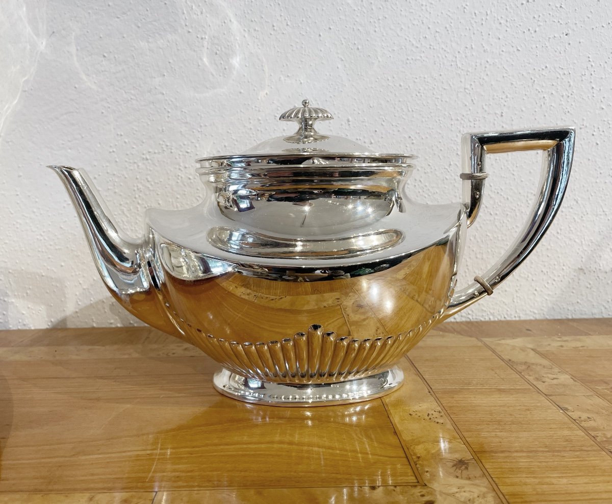 5 Piece Silver Coffee Set, 3.5 Kg -photo-5