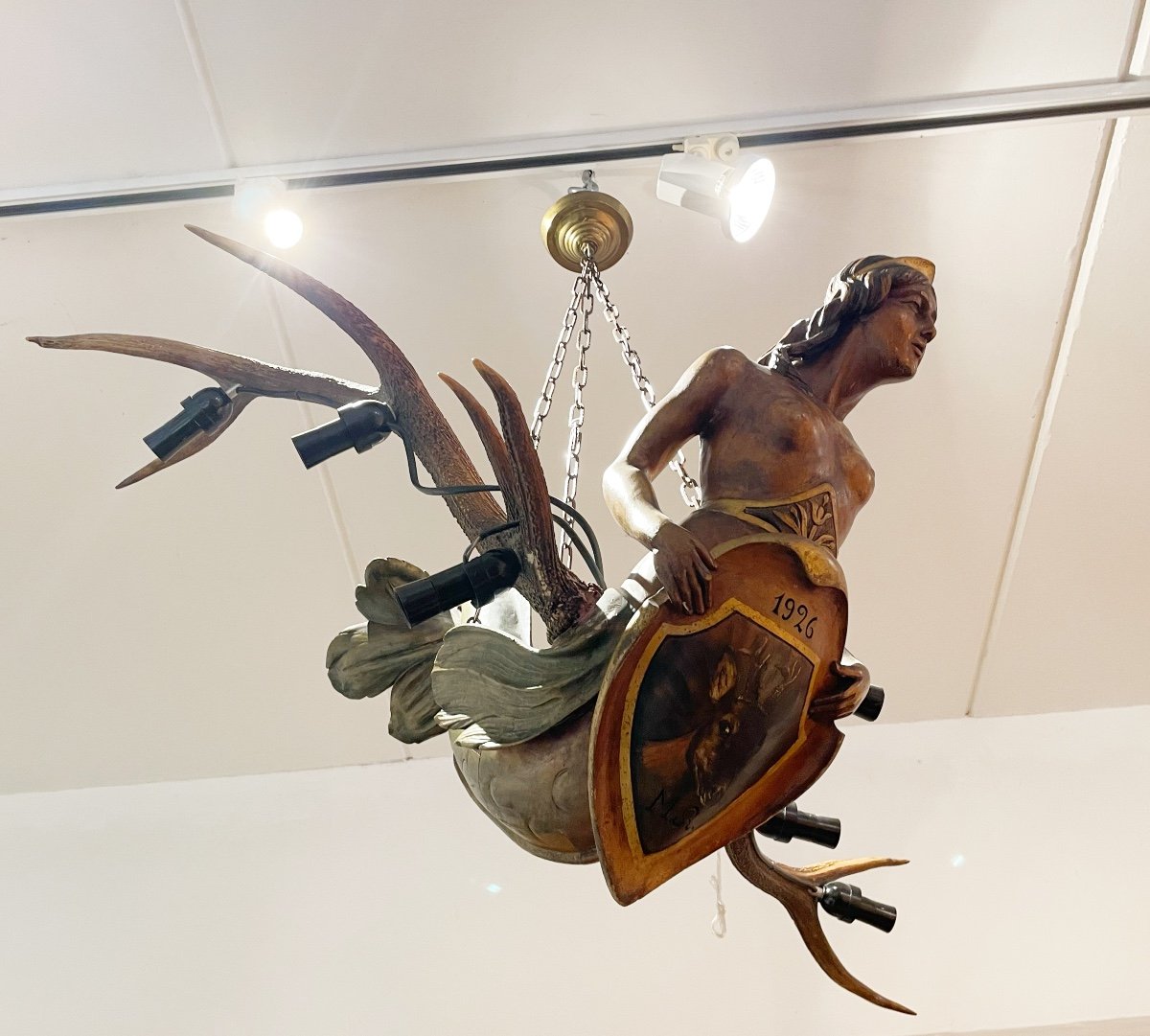 Woman Chandelier (“lusterweibchen”), 1926-photo-5