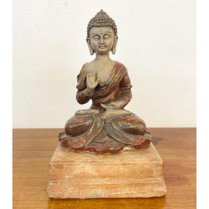 Figurine en terre cuite Bouddha