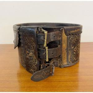 Biedermeier Leather Belt