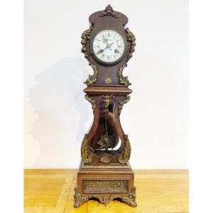 Historicist Miniature Longcase Clock, France Circa 1880