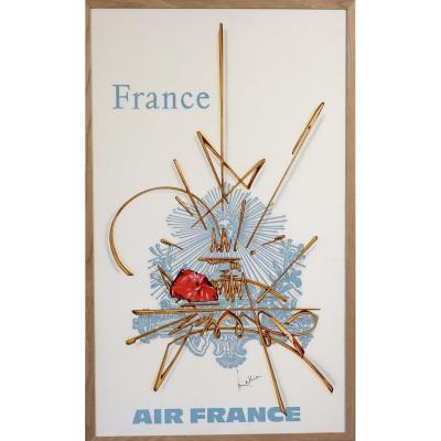 Affiche Air France Georges Mathieu