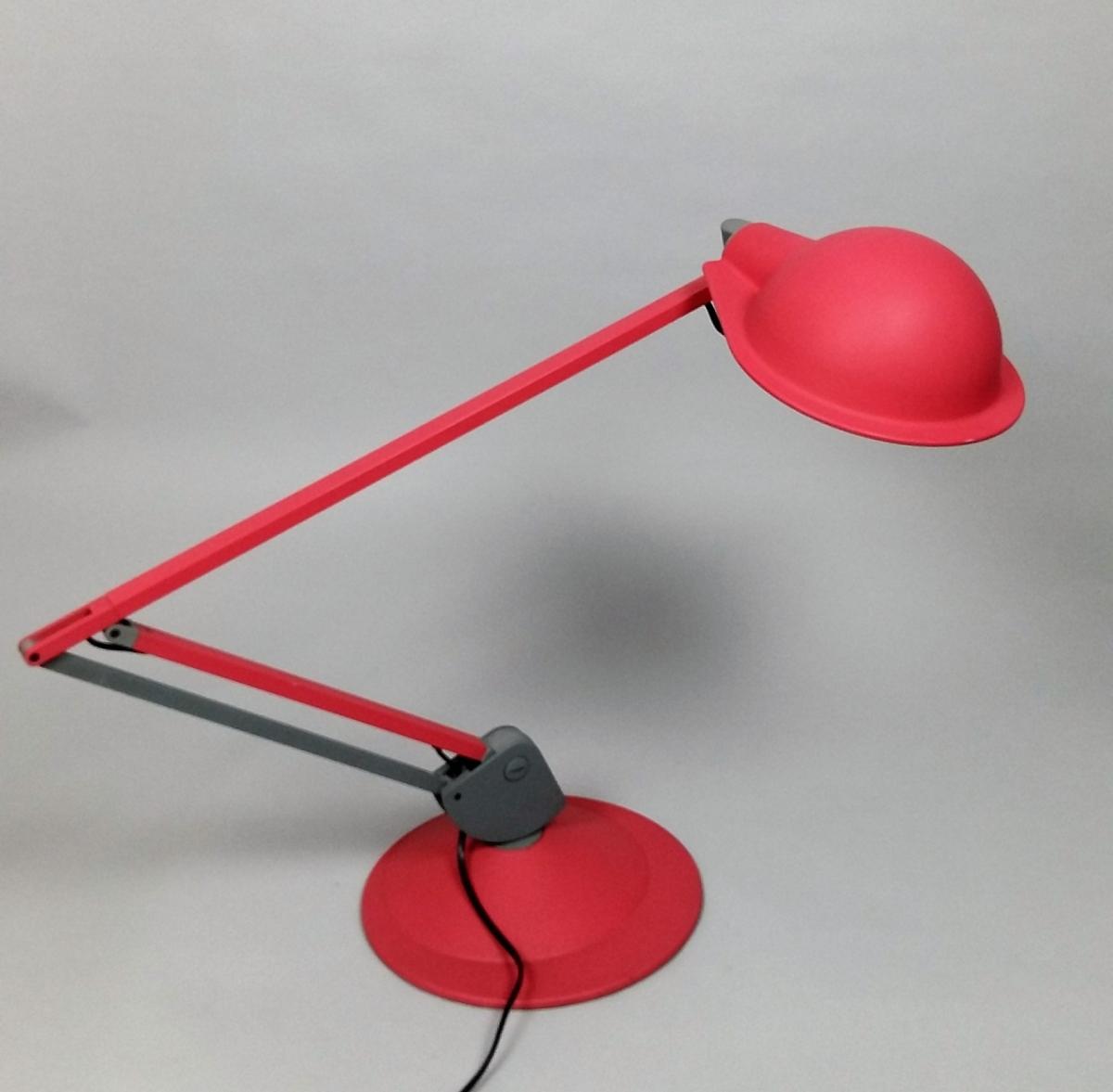 Grande Lampe De Bureau Par Rodolfo Bonetto Pour Guzzini. Période 70-photo-4