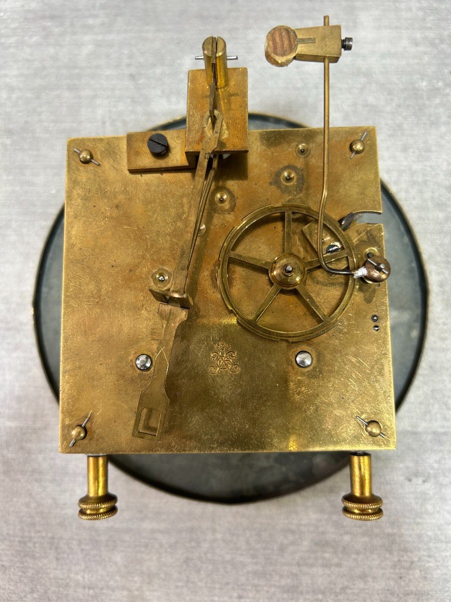 Horloge Murale Pendule Régulateur Carillon Fin 19ème Style Néo Rustique-photo-2