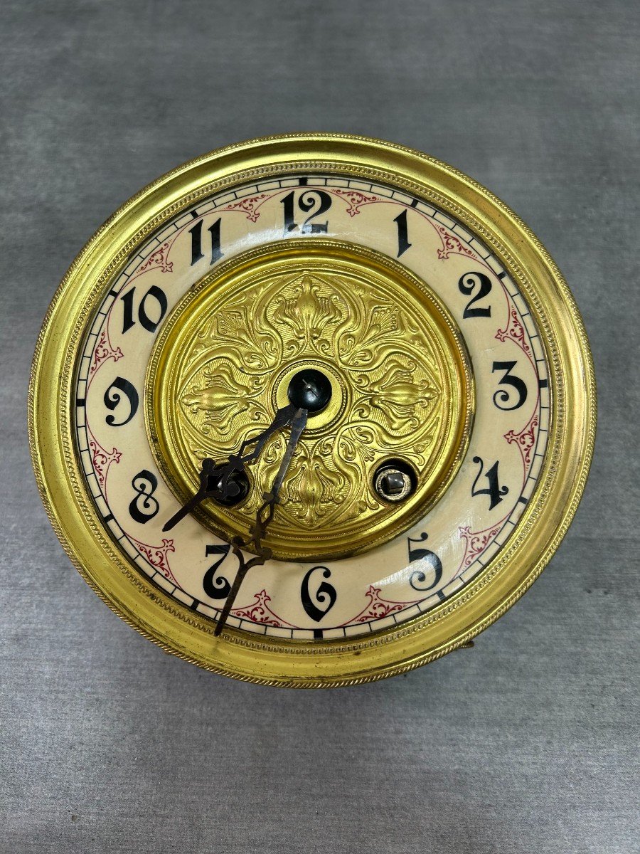 Horloge Murale Pendule Régulateur Carillon Fin 19ème Style Néo Rustique-photo-5