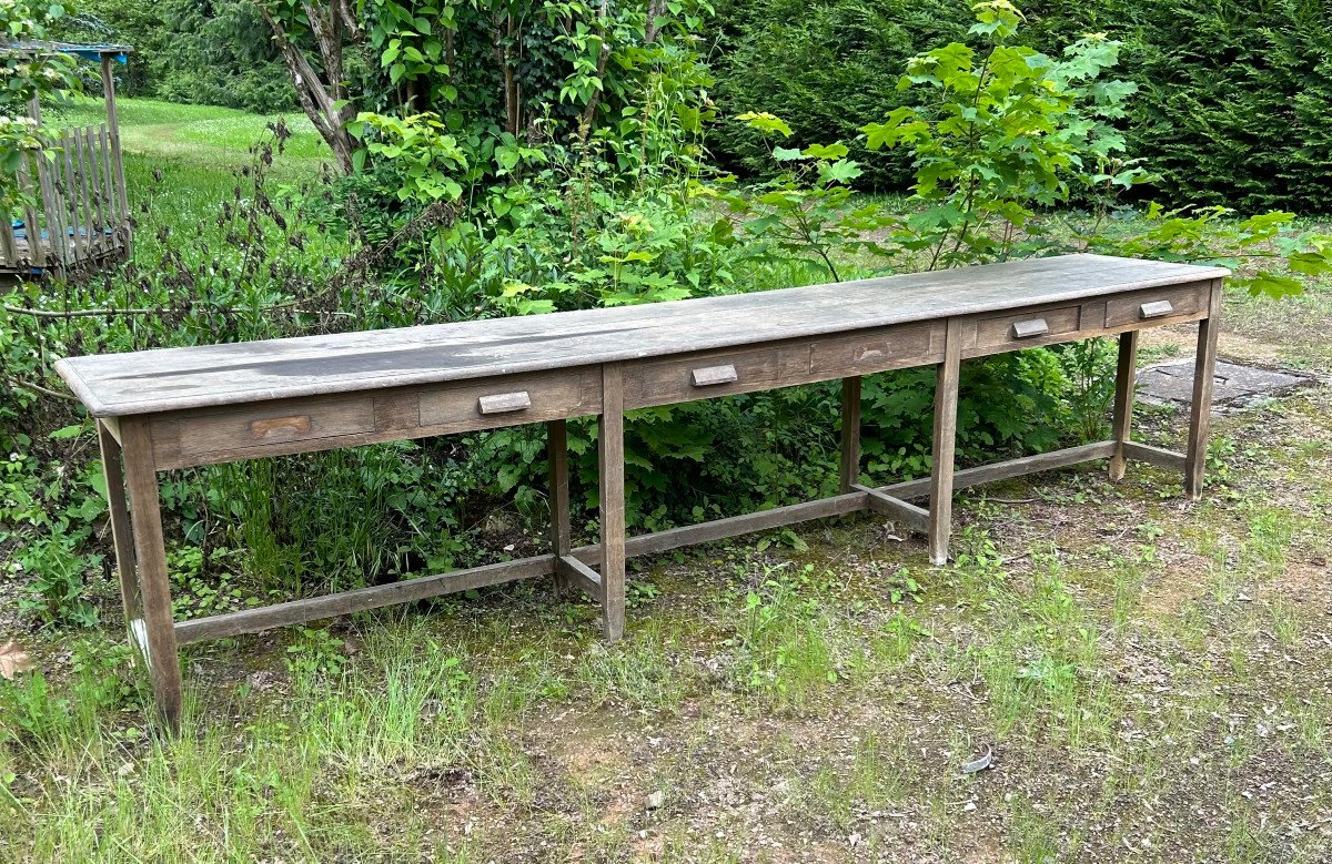 Oak Craft Table