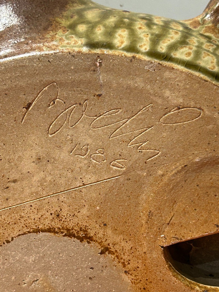 Wall Vinegar Fountain Or Wine Fountain In Sandstone From Saint Amand En Puisaye Signed Bodin-photo-4