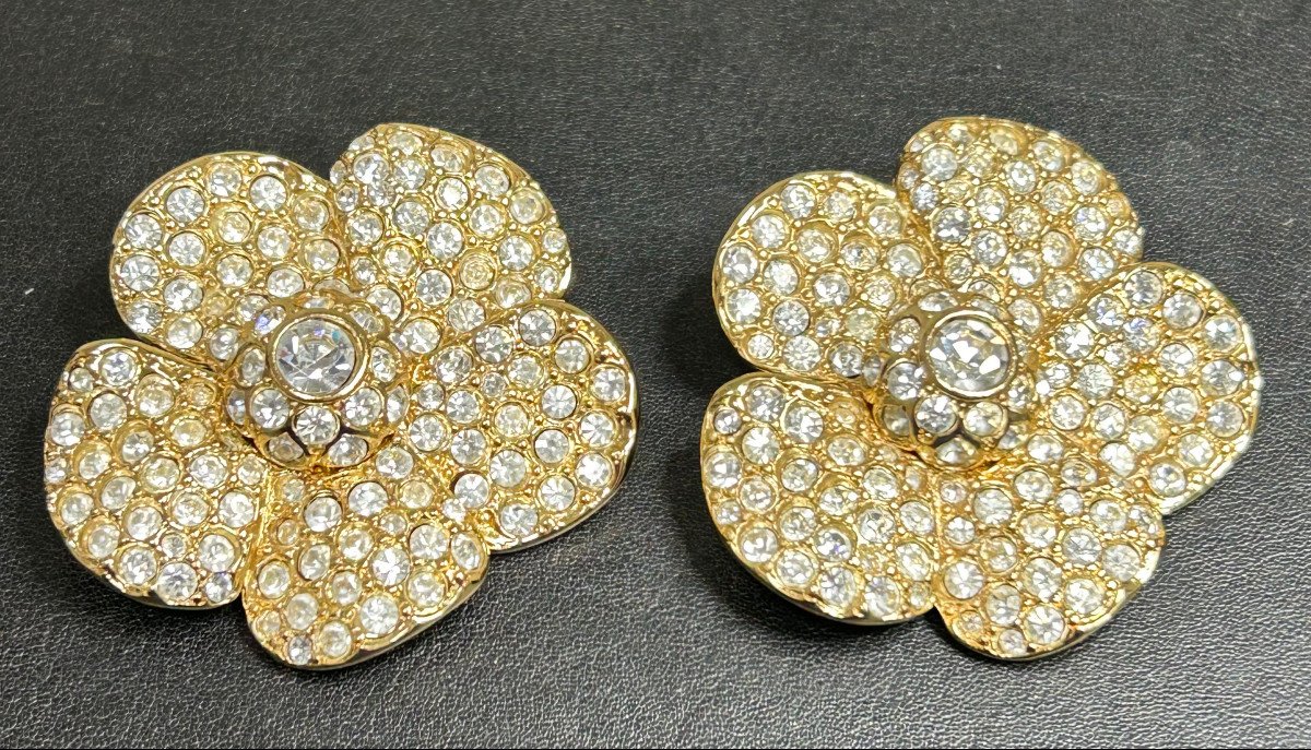 Clips Boucles d'Oreilles Yves Saint Laurent