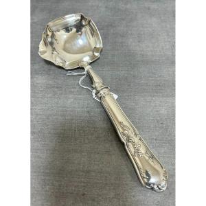 Silver Metal Cream Ladle