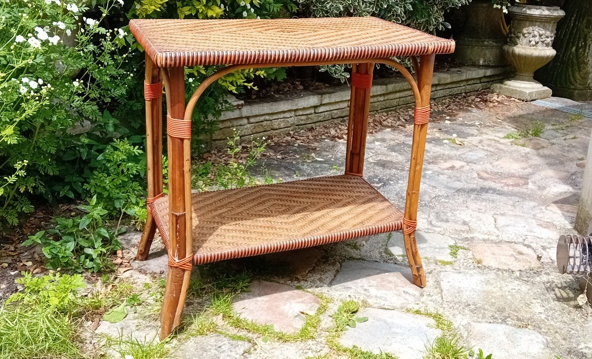 Rattan Garden Table