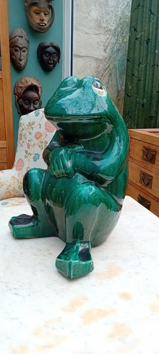 Large Ceramic Frog-photo-1