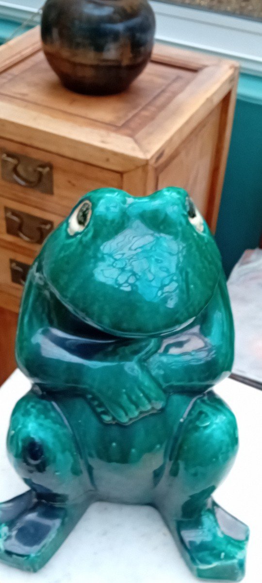 Large Ceramic Frog-photo-4