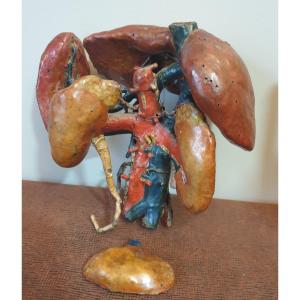 Doctor Auzoux XIXth Anatomical Organs