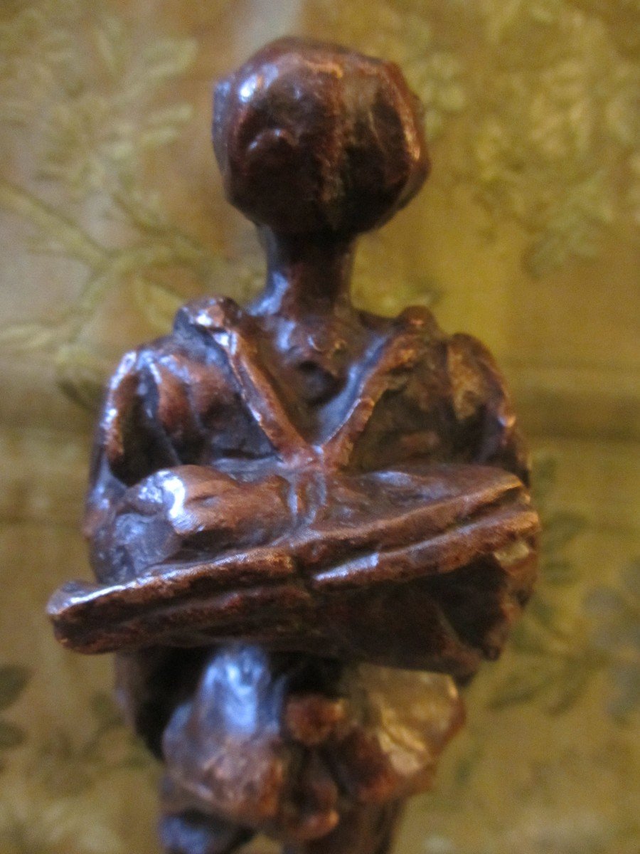 "the Senegalese Tirailleur" Bronze By Paul Moreau- Vauthier-photo-3