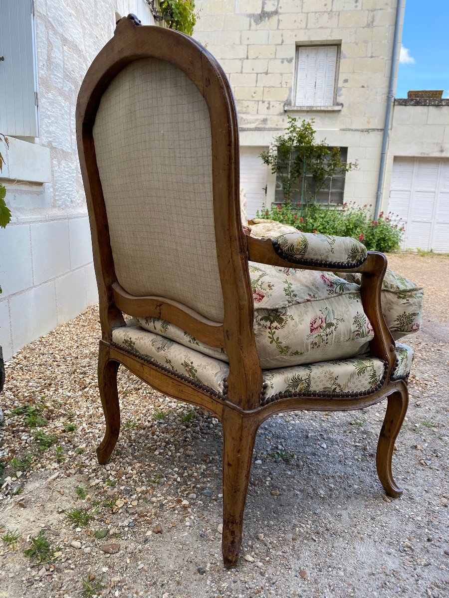 Suite Of 4 Louis XV Armchairs-photo-3