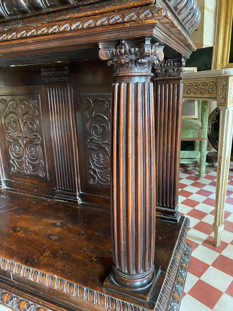 Lyonnais Dressoir From The End Of The 16th Century-photo-4