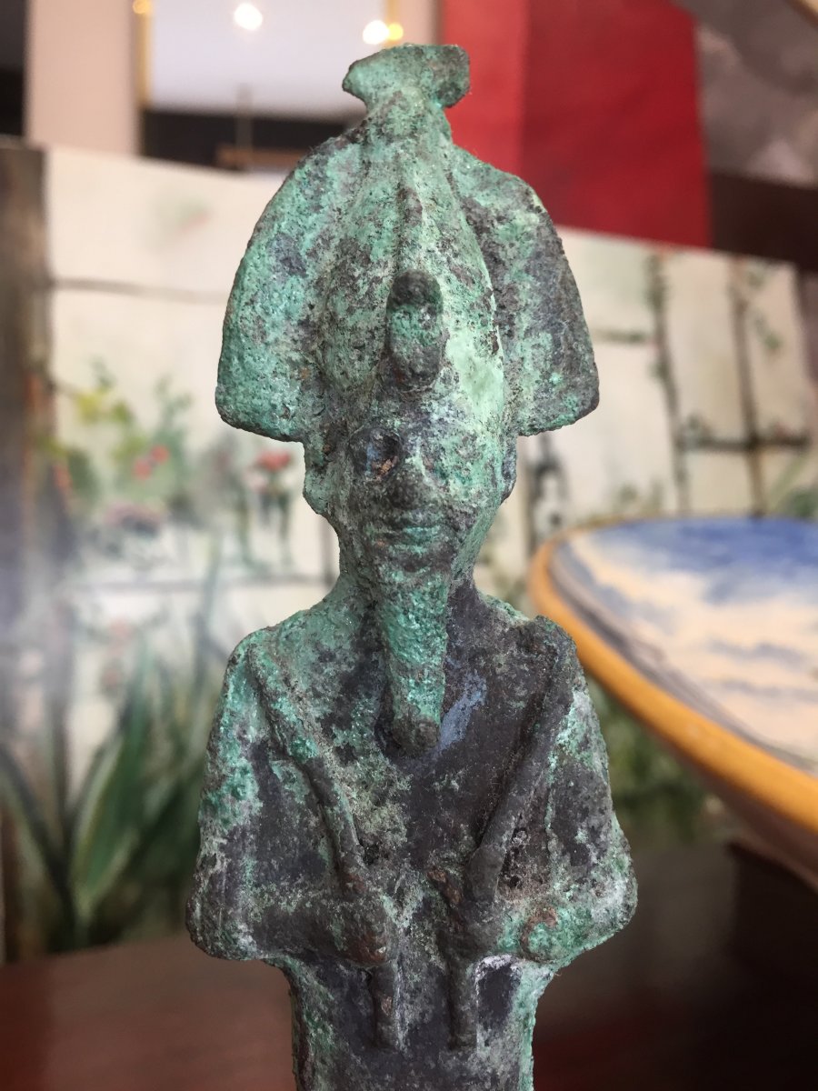 Statuette Votive Du Dieu Osiris