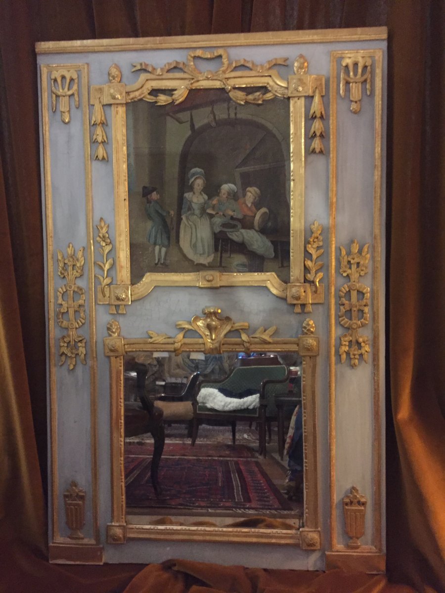 Trumeau d'époque Louis XVI