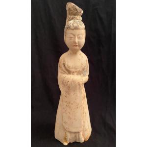 Statuette En Terre Cuite Dynastie Tang