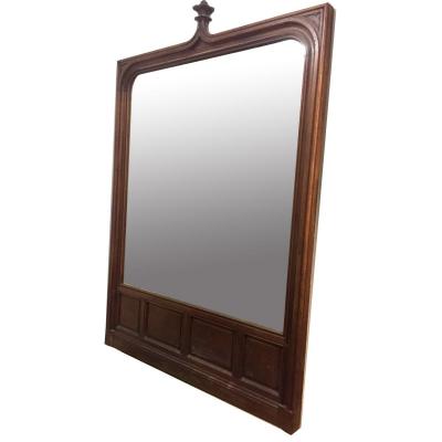 Important Mirror In Natural Wood