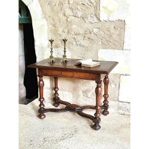 Table à écrire époque Louis XIV . Table Console 