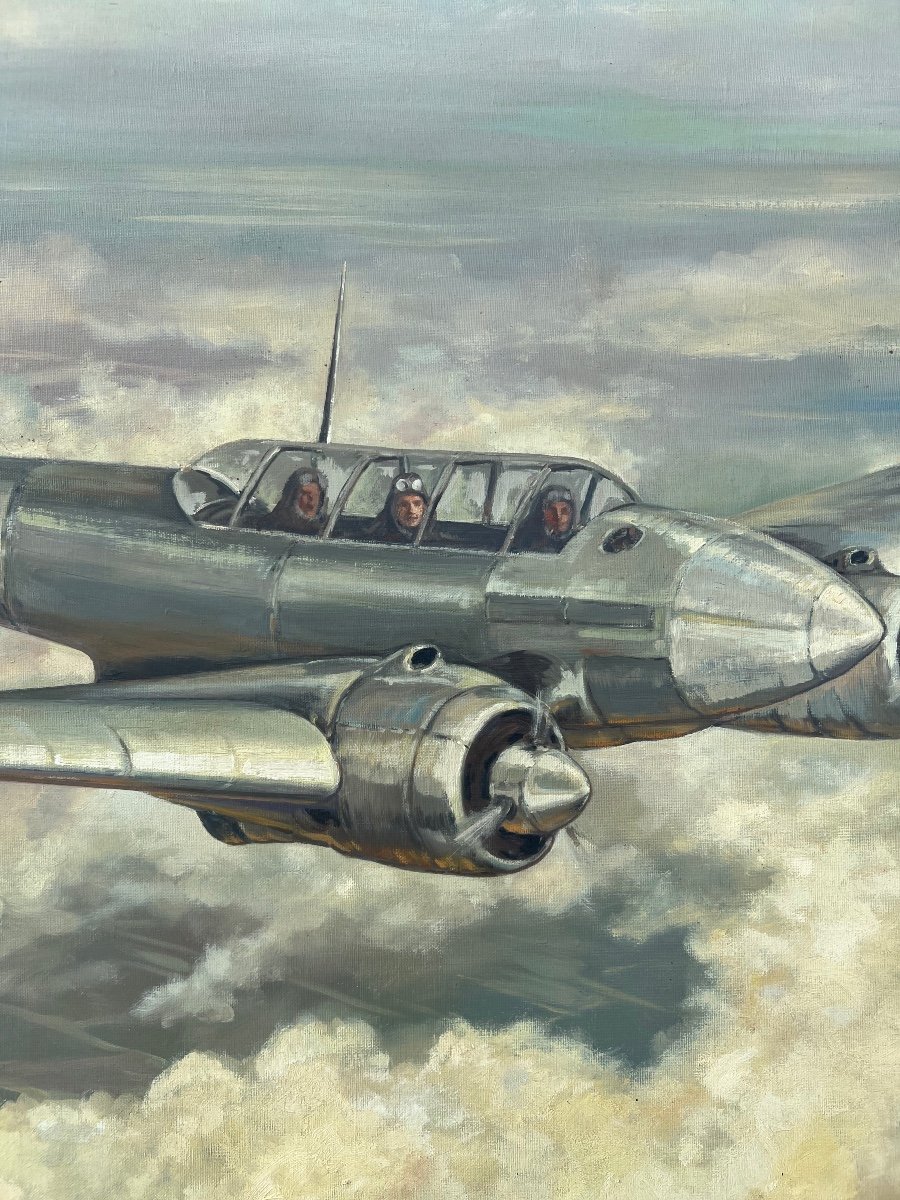 Aviation Painting 1938 Reims Experience Center-photo-2