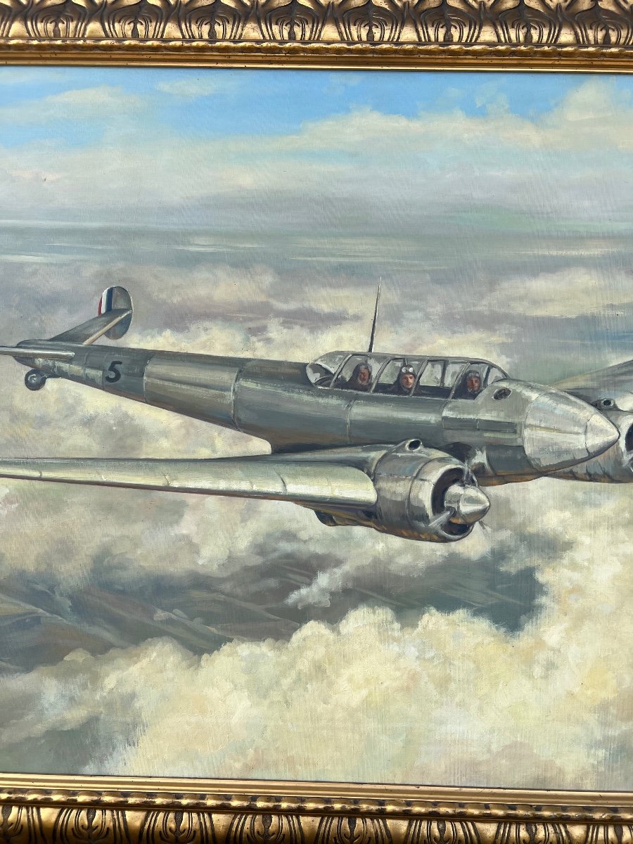 Aviation Painting 1938 Reims Experience Center-photo-3