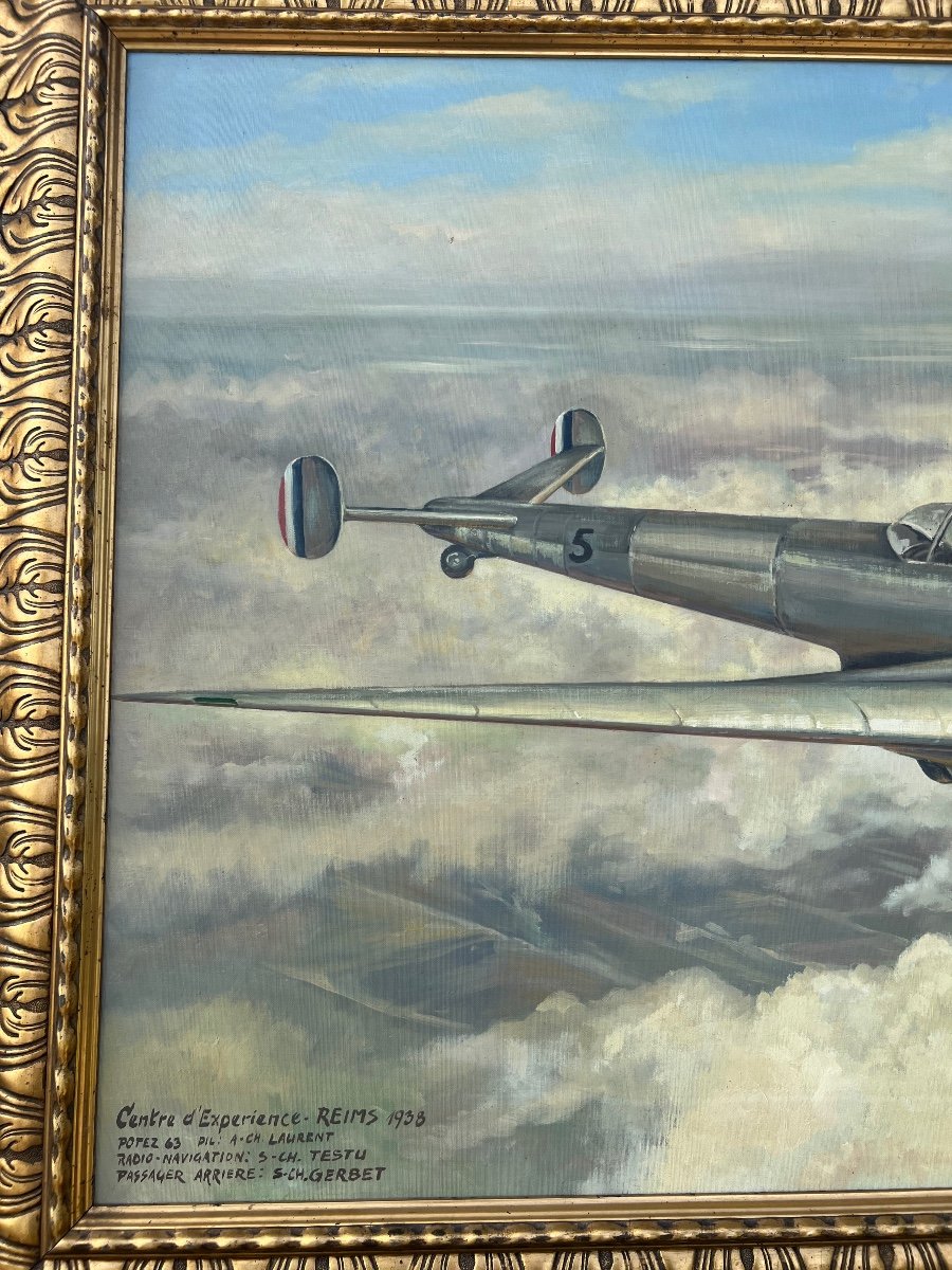 Aviation Painting 1938 Reims Experience Center-photo-8