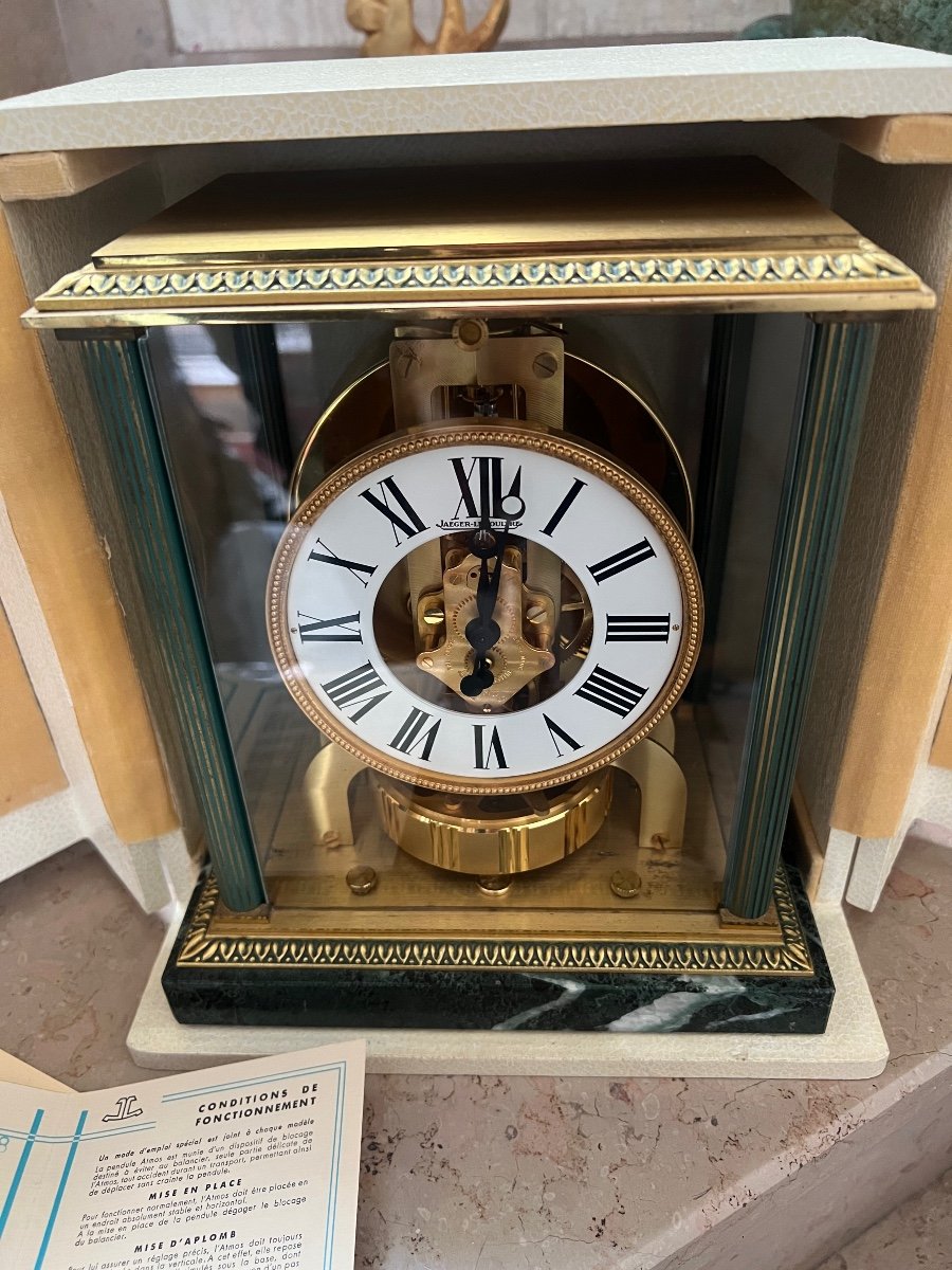 Jaeger-lecoultre Atmos 50001 Empire Clock In Its Box-photo-7