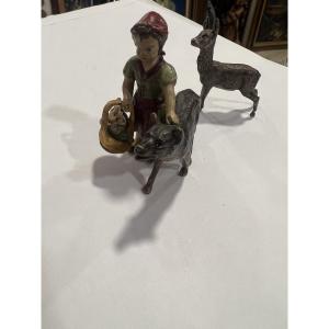 Vienna Bronze Little Red Riding Hood Plus A Doe