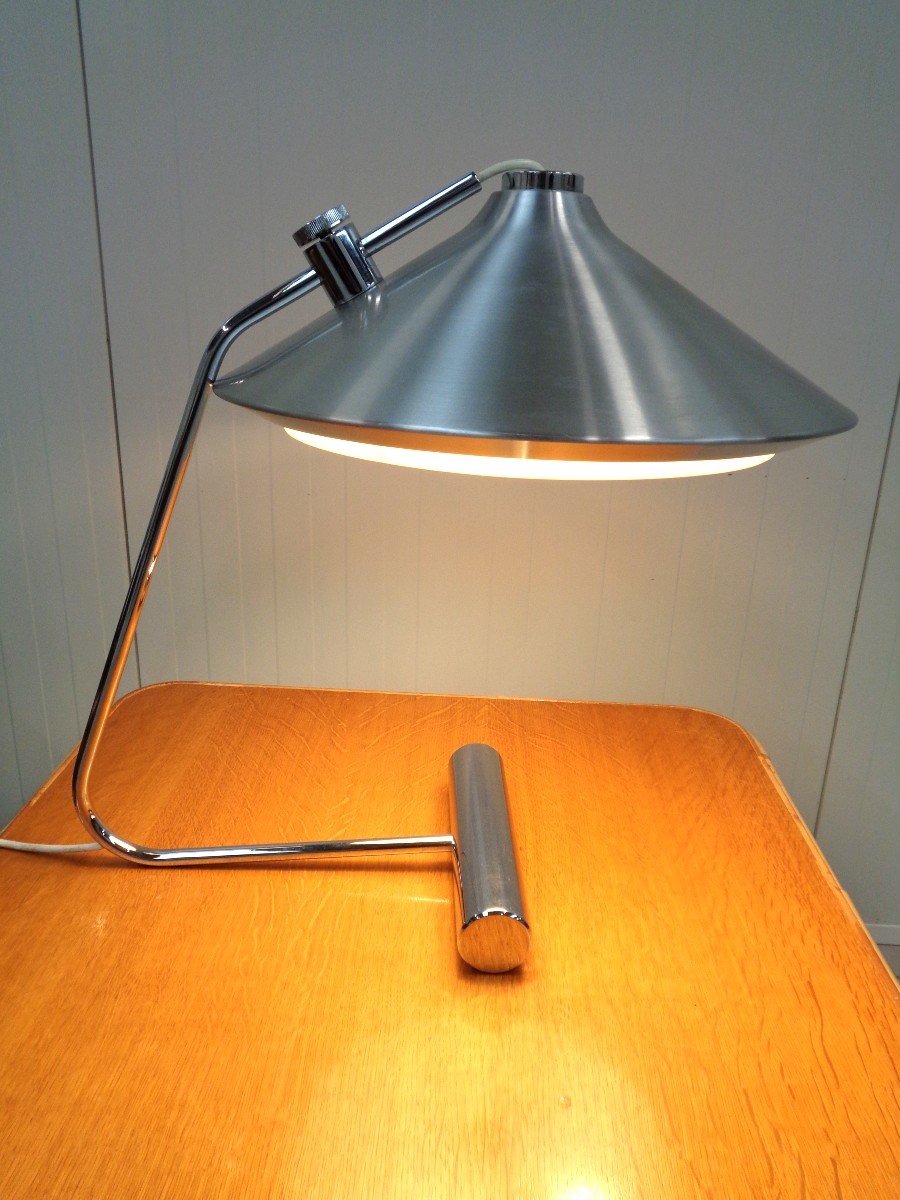 Chromed Steel Lamp 1970