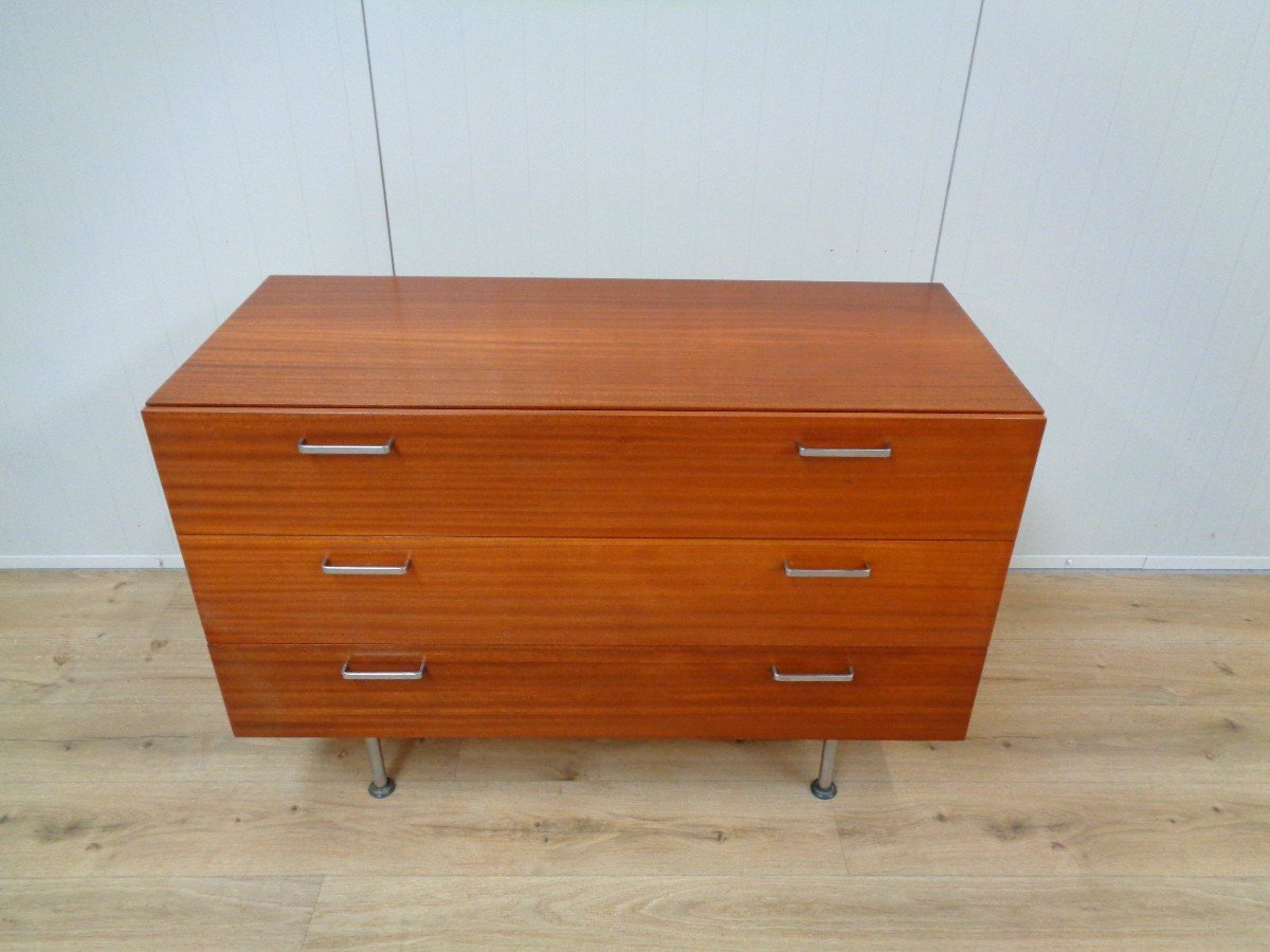 Teak Chest Of Drawers 1950-photo-2