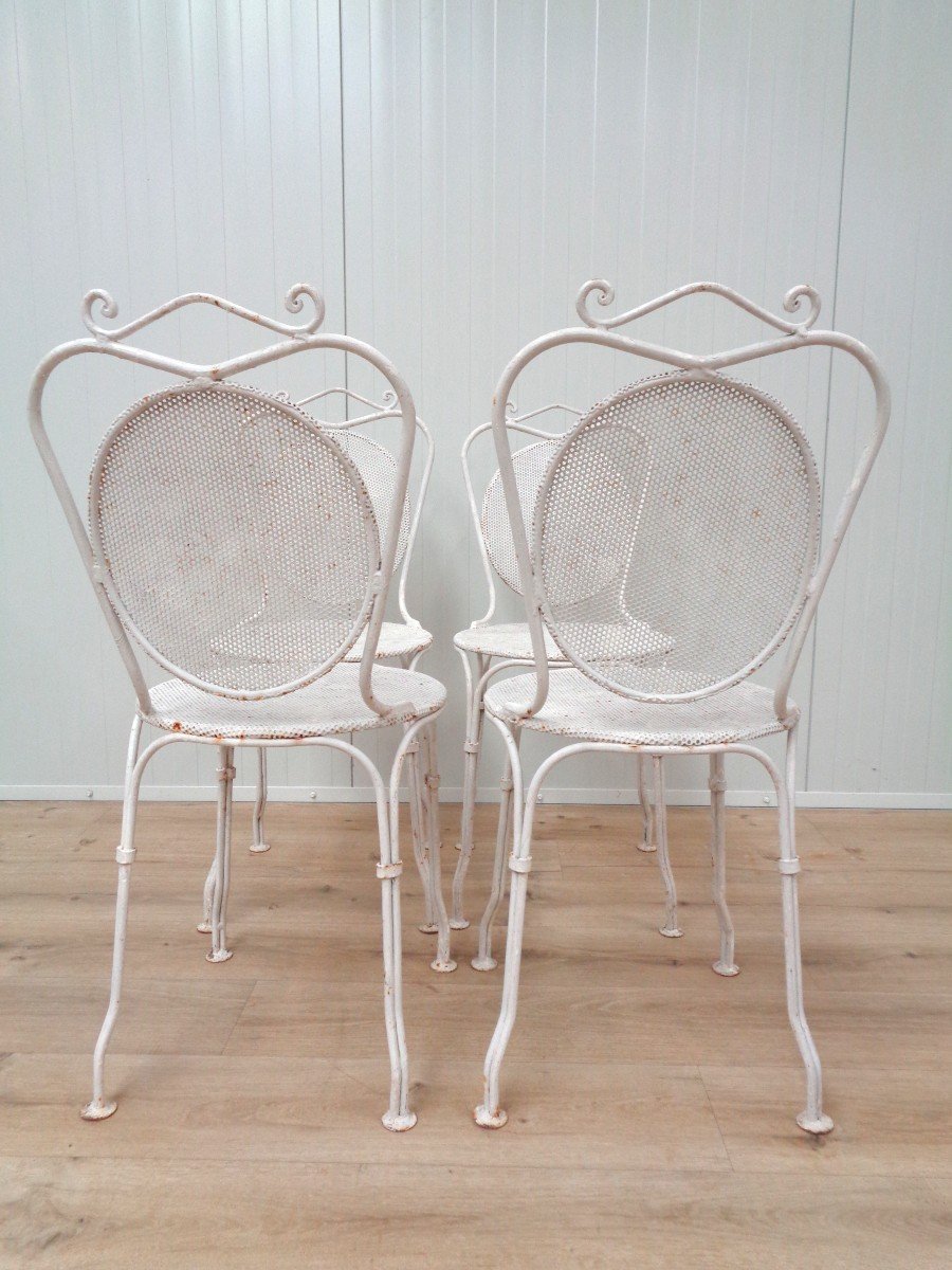 Garden Table And Chairs - Early 20th Century-photo-1