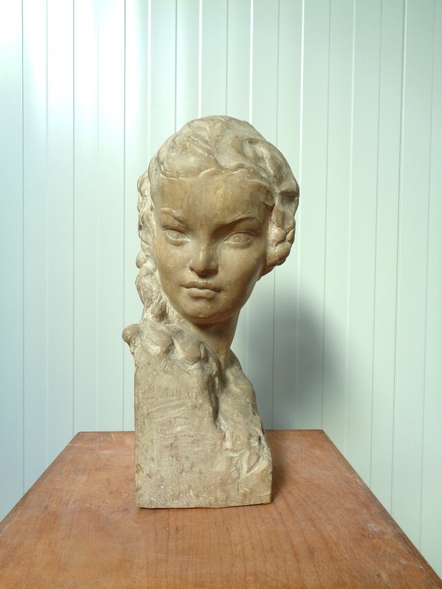 Bust Of A Woman 1925 A-gennarelli