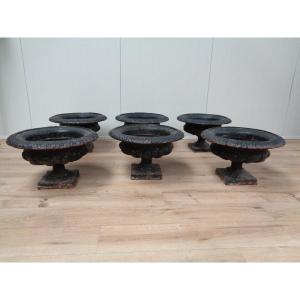 Set Of 6 Garden Basins