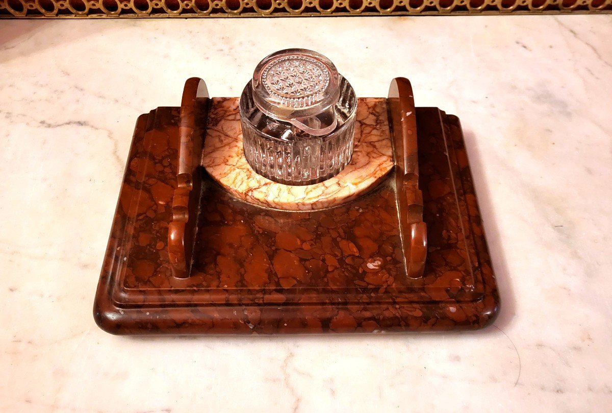 Art Deco Period Inkwell.