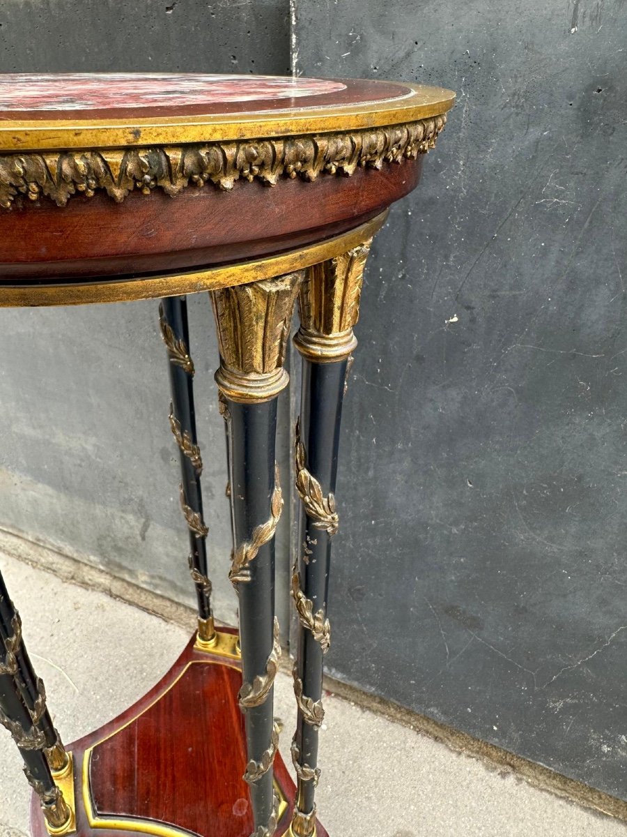 Napoleon III Pedestal Table-photo-4