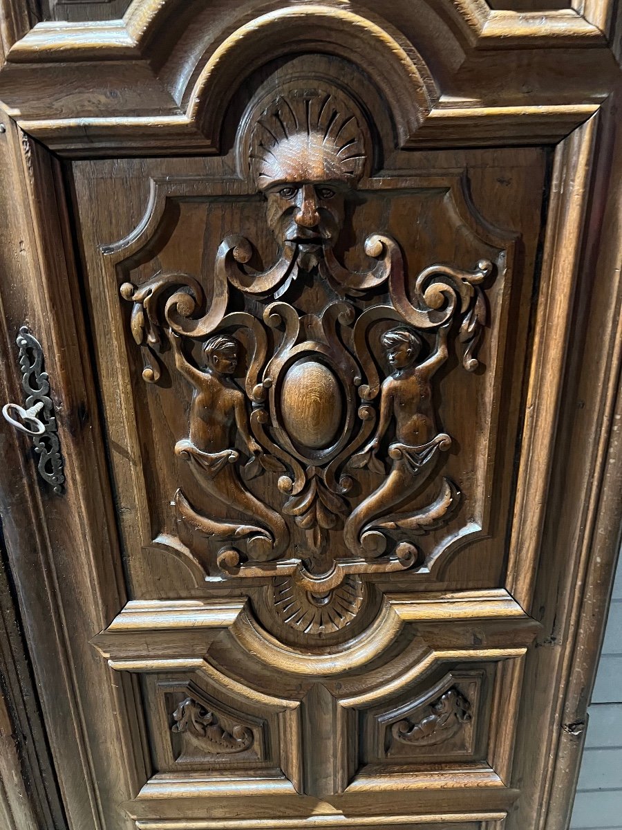 Pair Of 18th Century Oak Doors-photo-3