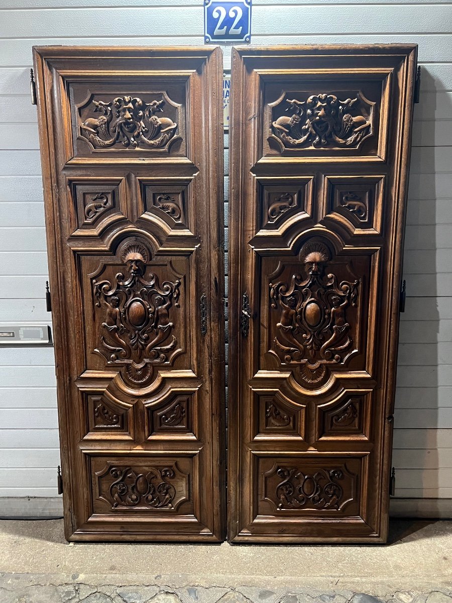 Pair Of 18th Century Oak Doors