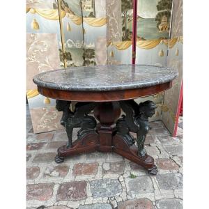 Empire Period Pedestal Table