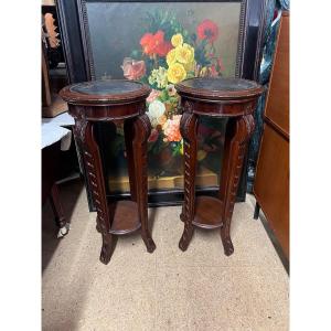 Pair Of Mahogany Side Tables 