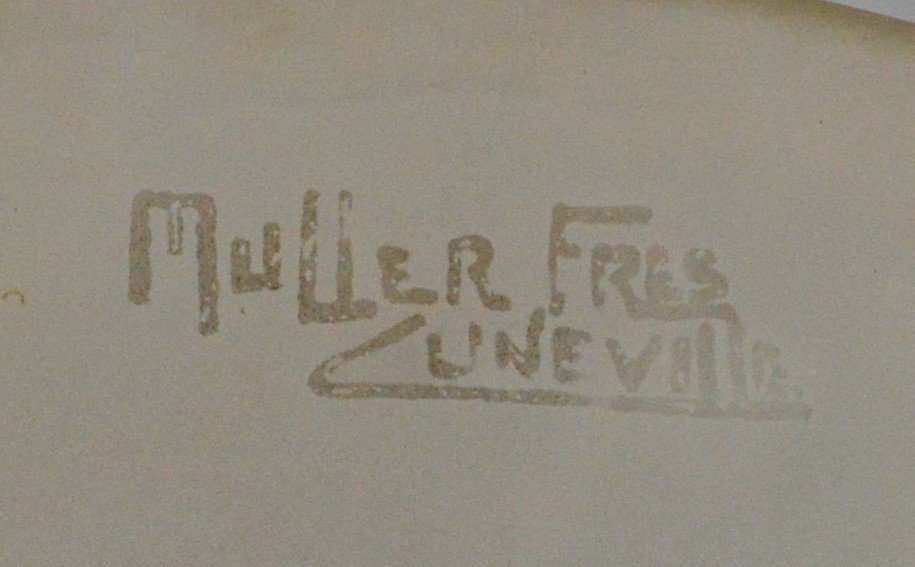 Applique murale des Frères Müller à Luneville-photo-2