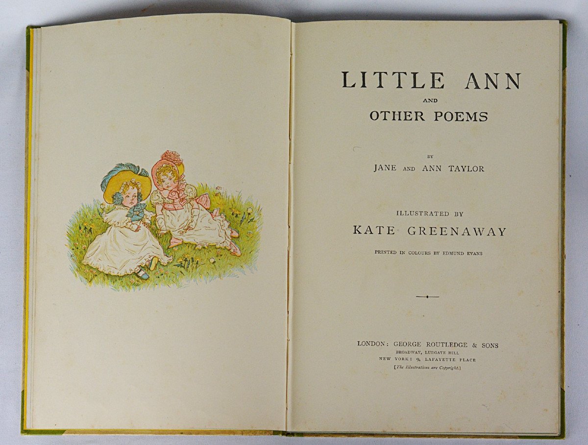 Little Ann Illustrated By Kate Grenaway-photo-2