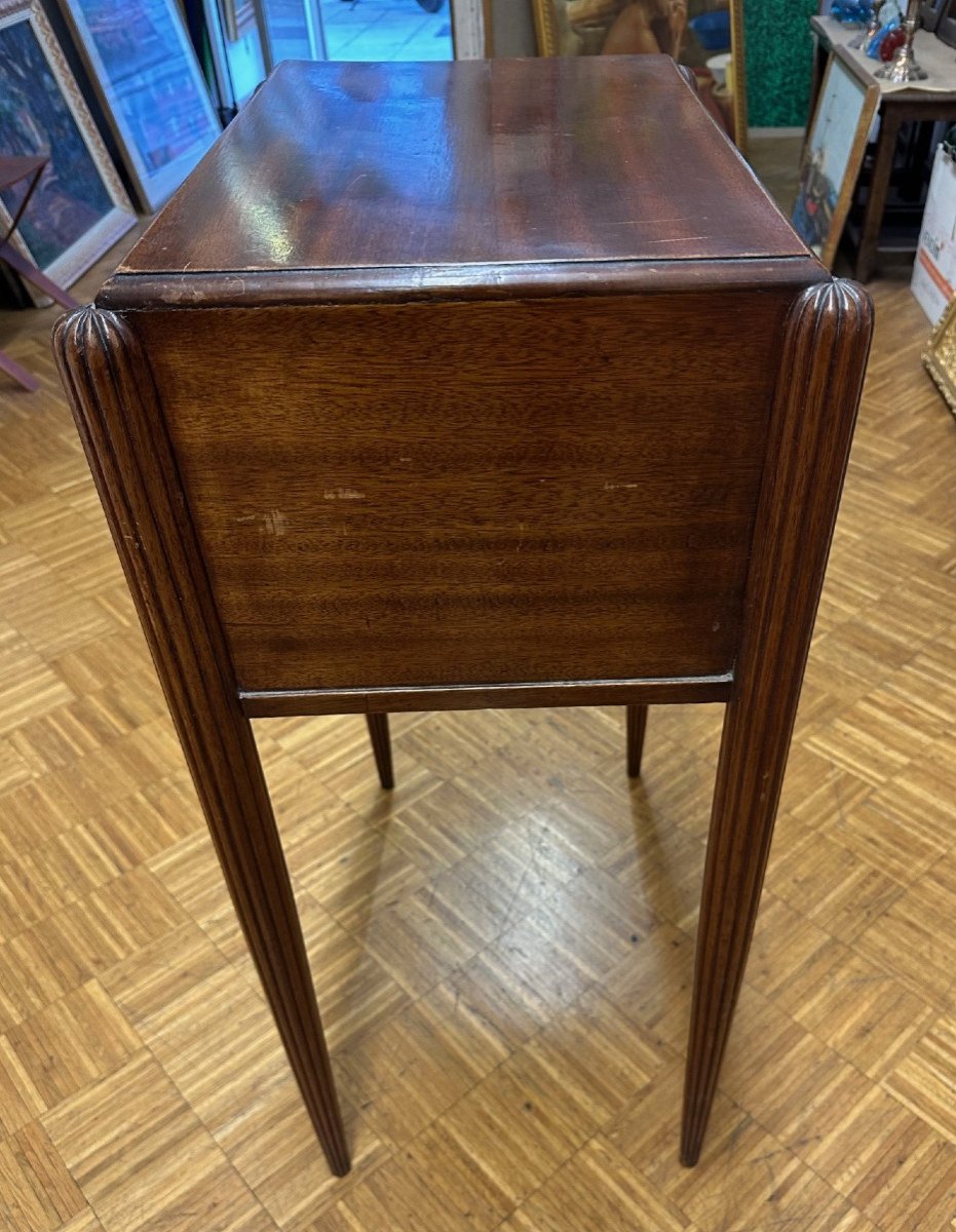 Art Deco Period Furniture "empty 3-drawer Silver Cabinet" Height 85 Width 57 Depth 38 Cm-photo-4